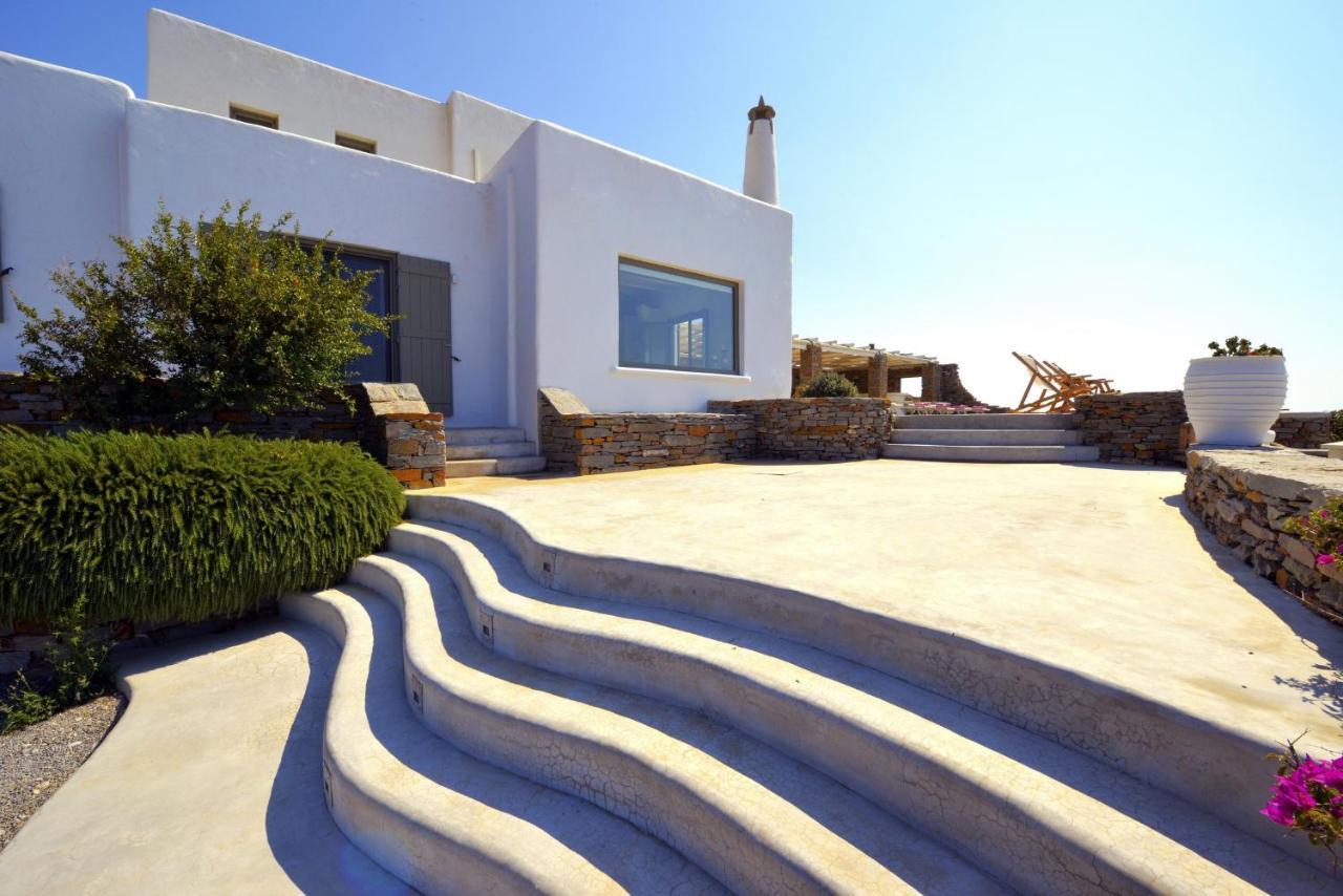 Spectacular Sunset View Villa At Melissaki Ioulis Luaran gambar