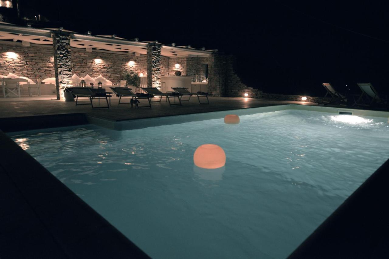 Spectacular Sunset View Villa At Melissaki Ioulis Luaran gambar