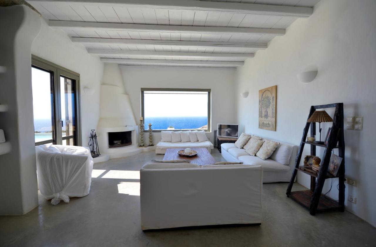 Spectacular Sunset View Villa At Melissaki Ioulis Luaran gambar