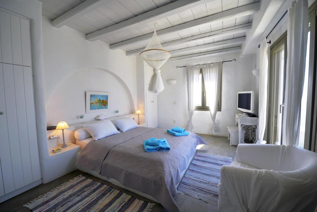Spectacular Sunset View Villa At Melissaki Ioulis Luaran gambar